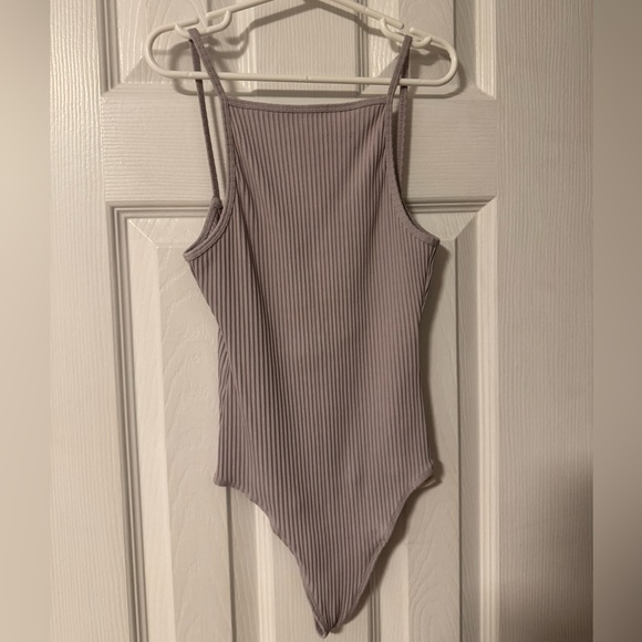 WILFRED lilac backless bodysuit - Picture 3 of 5